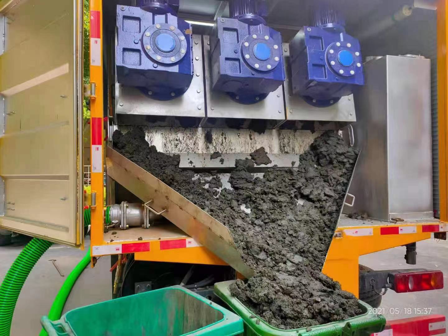 佛坪化粪池清掏城市维护站-泥浆净化干湿分离处理